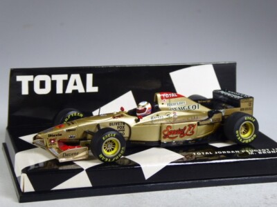 (SB-81) Minichamps Formula 1 Total Jordan Peugeot 196 M. Brundle in 1:43 in OVP