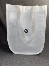 Lululemon Medium Size  White Recycled Bags Multipurpose 12x9.5