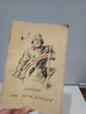 1934 “Aboard the Seth Parker” Fridgidaire Booklet General Motors Ship Captain