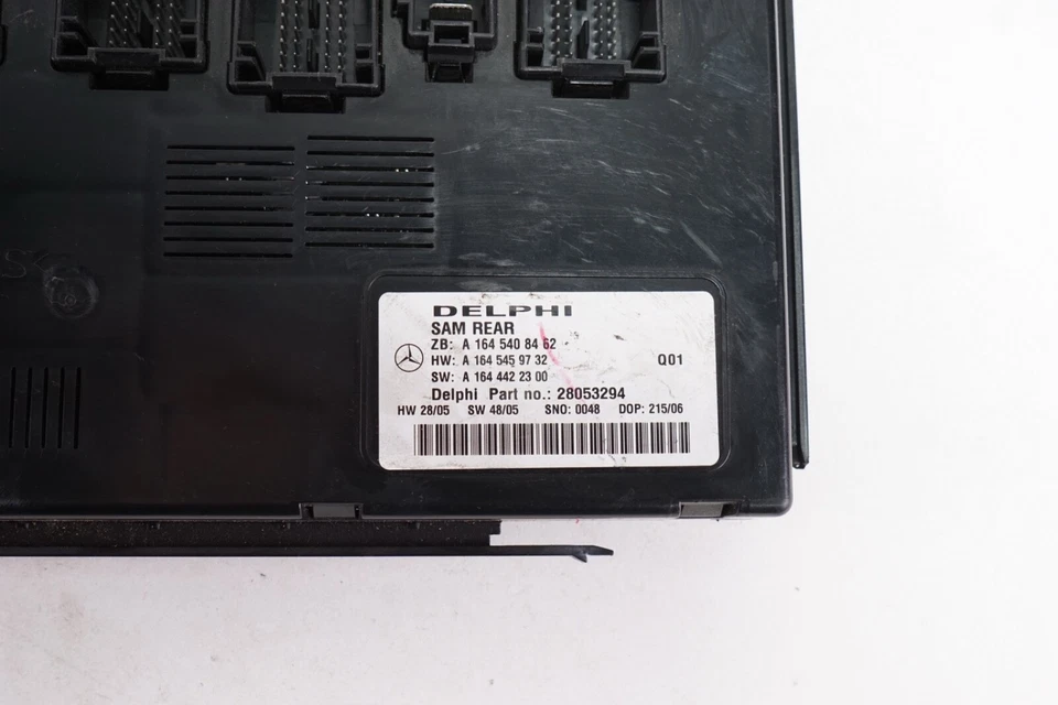 Módulo de controle traseiro MERCEDES W251 X164 W164 R GL ML SAM fabricante de equipamento original 2006 - 2012 - Imagem 2 de 2