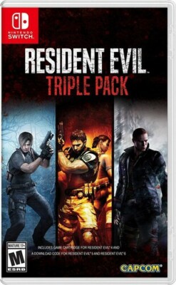 Resident Evil Triple Pack - Nintendo Switch, New Nintendo Switch Video Games