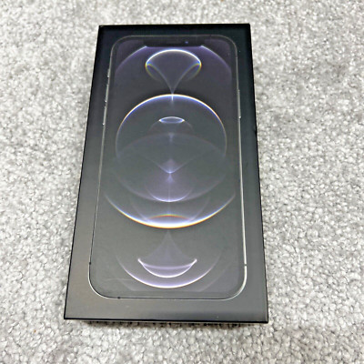 GIFT/EMPTY BOX ONLY Sz 6.5x3.5'' for Apple iPhone 12 Pro Graphite 128 GB Black