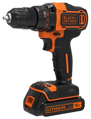 Black & Decker bdcdd186b-qw Black & Decker Avvitatore 18 V Senza fili co