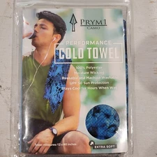 Prym 1 Camo Performance Cooling Towel Blue Camo 