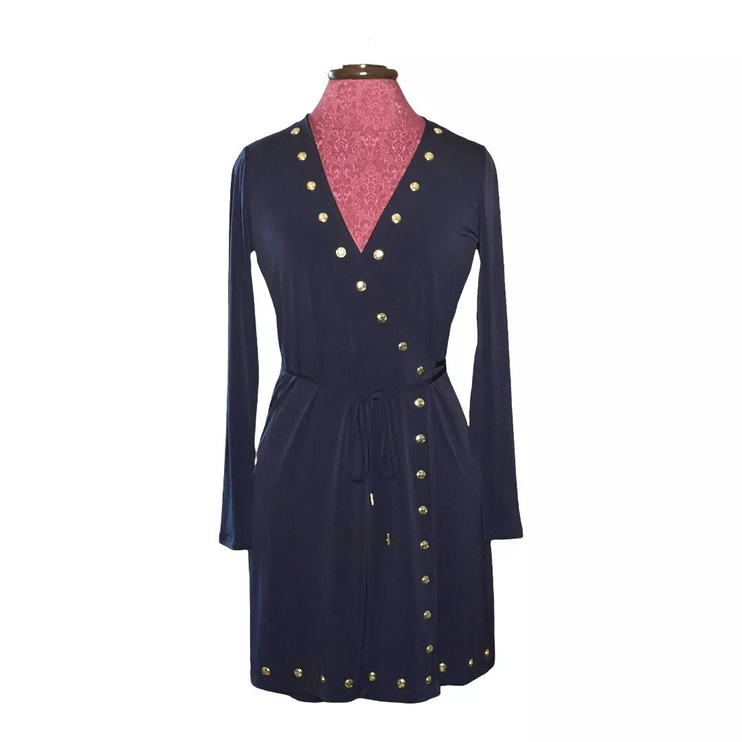 Michael kors jersey wrap dress deals