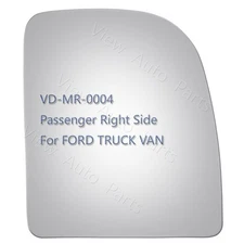 Upper Mirror Glass for Ford F250 F350 F450 Super Duty Passenger Right Side RH