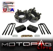 3" Front and 2" Rear Leveling lift kit for 2007-2021 Toyota Tundra MADE IN USA