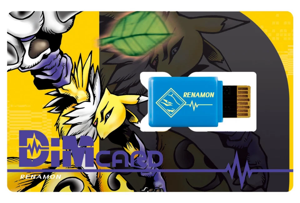 Pulsera Bandai Digimon Vital Tarjeta Dim IMPMON GUILMON RENAMON MONODRAMON - NUEVA Foto 3 de 4