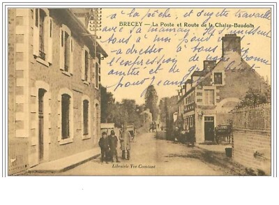 50.BRECEY.LA POSTE ET ROUTE DE LA CHAISE BAUDOUIN