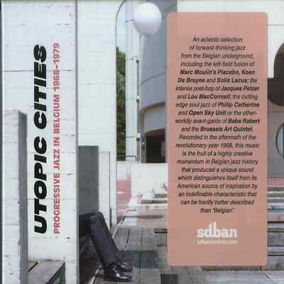 Various Artist / UTOPIC CITIES: PROGRESSIVE JAZZ IN BELGIUM 1968-79 (2CD) / SDB