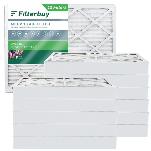 Filterbuy 20x22x4 Pleated Air Filters, Replacement for HVAC AC Furnace (MERV 13) - Picture 15 of 15