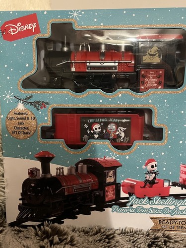 Nightmare Before Christmas Jack Skellington Holiday Express Train Set Exclusive - 第 3/5 張圖片