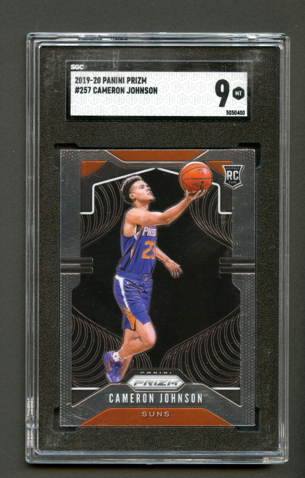 2019-20 Panini Prizm Cameron Johnson SGC 9 Rookie RC