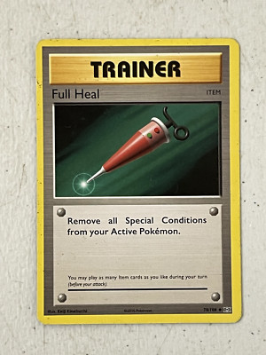Pokemon TCG - Full Heal - 78/108 - Uncommon - XY Evolutions