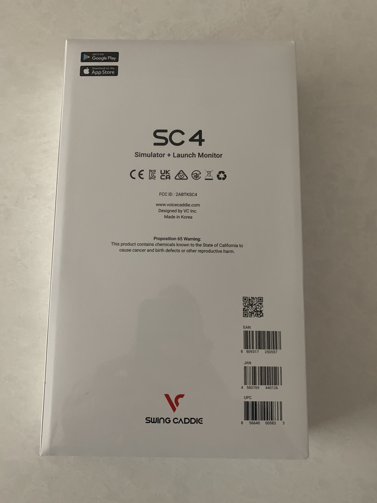 SWING CADDIE SC4 SIMULATOR & LAUNCH MONITOR eBay