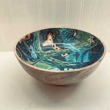 OpalHouse Mango Wood Serving Bowl 10   Jungle...