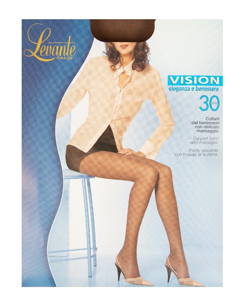 Материал SG Collant calze donna 30 den 33 dtex отличается высокой степенью сжатия
