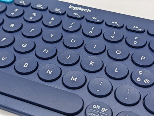 Logitech K380 wireless keyboard multi-device Bluetooth blue QWERTY ITALIAN - Bild 4 von 9