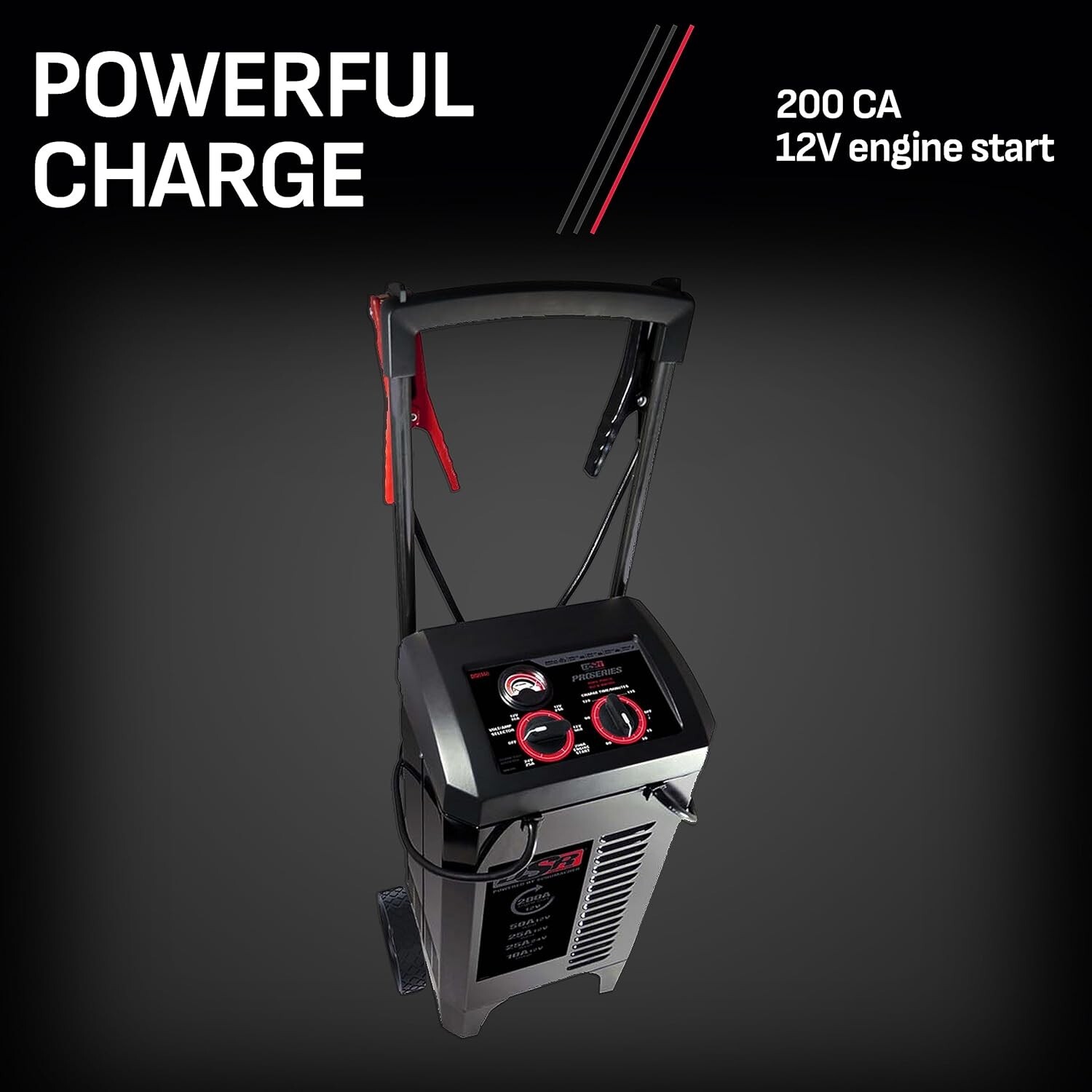 NEW Electric DSR140 12V/24V 200/50/25/10 Amp ProSeries Manual Battery