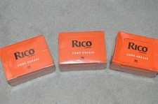 Rico Cork Grease 3 Boxes of 12 or 36 tubes total All NEW sealed Boxes