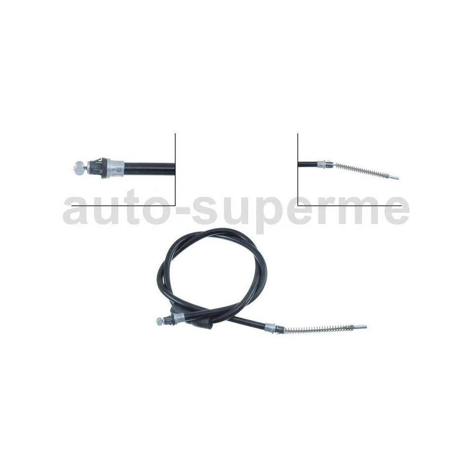 Juego de 2 cables de freno de estacionamiento traseros Dorman para Chevrolet Camaro 5,7 L 1998-2002 Foto 3 de 4