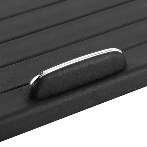 Car Center Console Roller Blind Cover Black For Mercedes Benz ML GL GLS