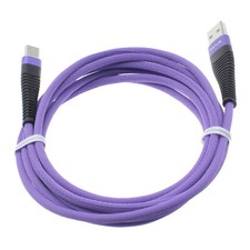 10FT EXTRA LONG TYPE-C CABLE PURPLE FAST CHARGER POWER CORD for PHONES  TABLETS