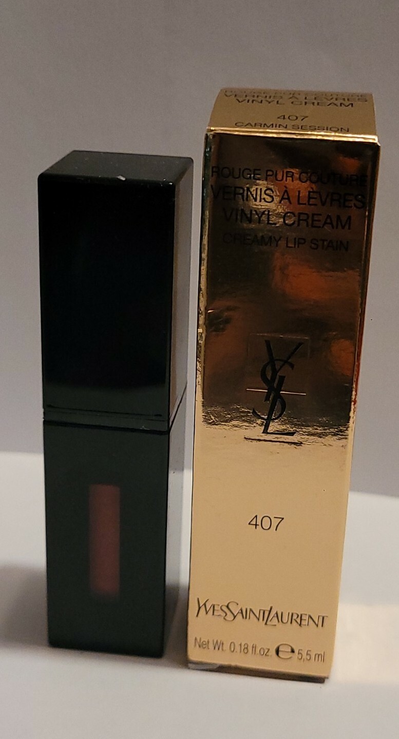 ysl lip stain 407