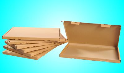 Dumabox 50 Großbriefkartons – 350 X 250 X 20 Mm, DIN A4 Geeignet, Braun, 1-wellig