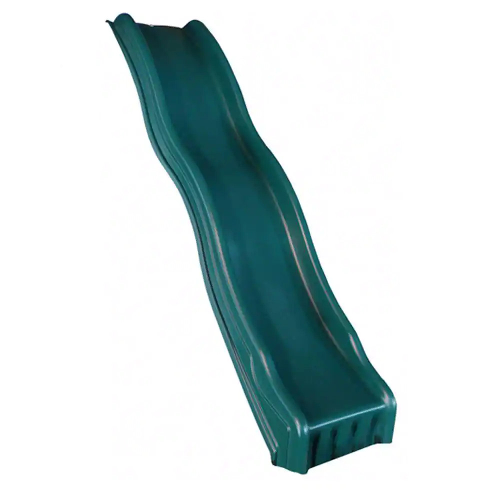 Slide Cool Wave Green Wide Hand Rail Residential Plastic 8 F