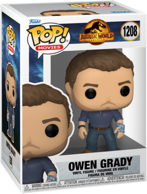 Jurassic World - Owen Grady 1208 - Funko Pop! - Vinyl Figur | eBay