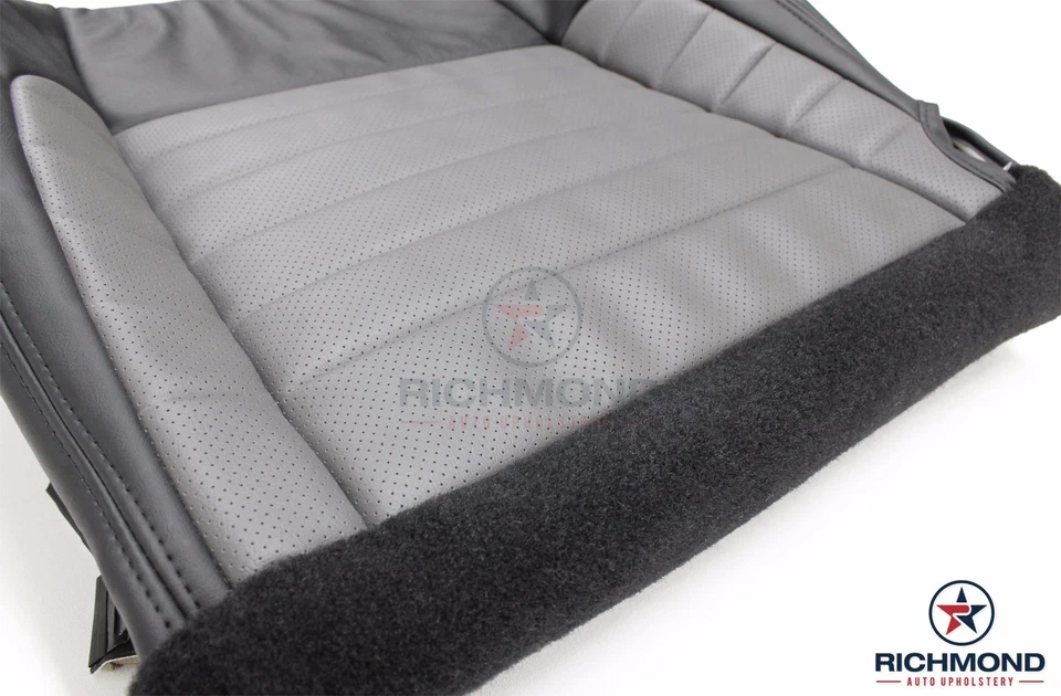 Ford F150 2002 Harley-Davidson cubierta de asiento de cuero de repuesto inferior del lado del conductor Foto 4 de 4