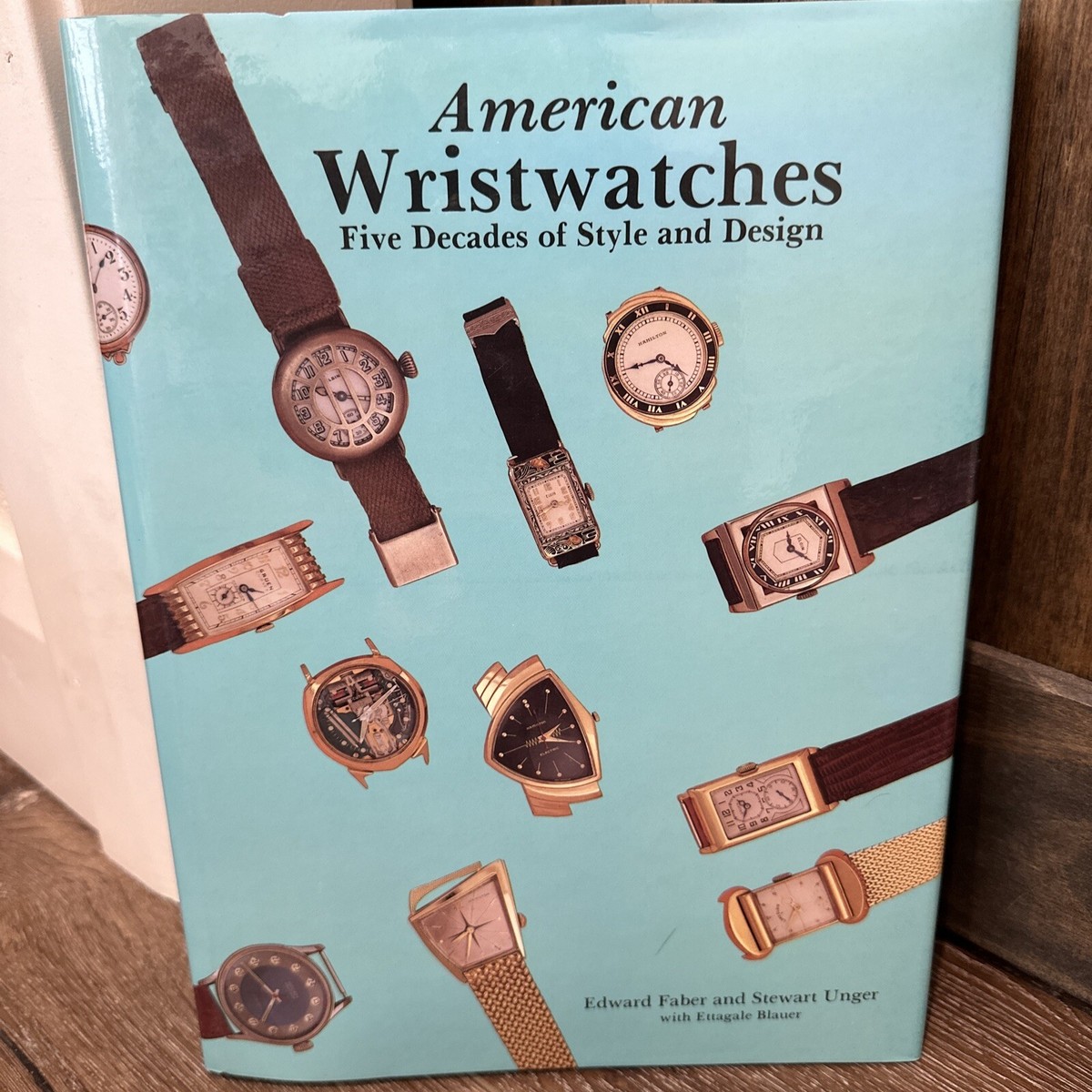 American Wristwatches 洋書 本 88年 40s 50s American Wristwatches Five Decades Style & Design 1988 , HC