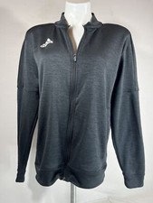 Adidas Womens Small Black Climalite Track Jacket Athleisure Streetwear Full Zip