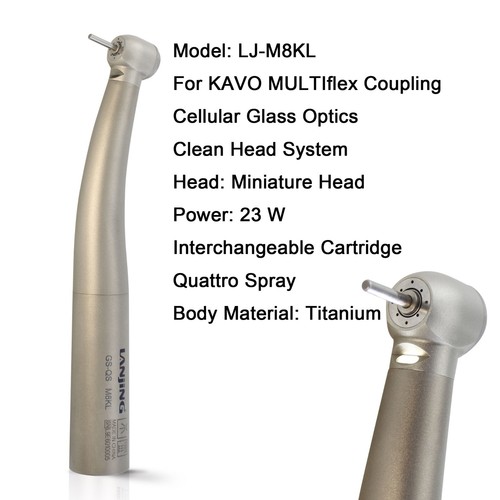 Pieza de mano dental de fibra óptica turbina de alta velocidad KaVo acoplador MULTIflex 4 6 orificios - Imagen 25 de 113