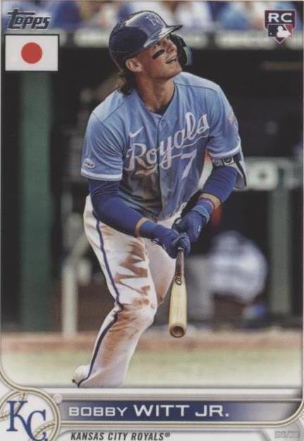 2022 Topps Japan Edition - Bobby Witt Jr. #130 - 1 of 1