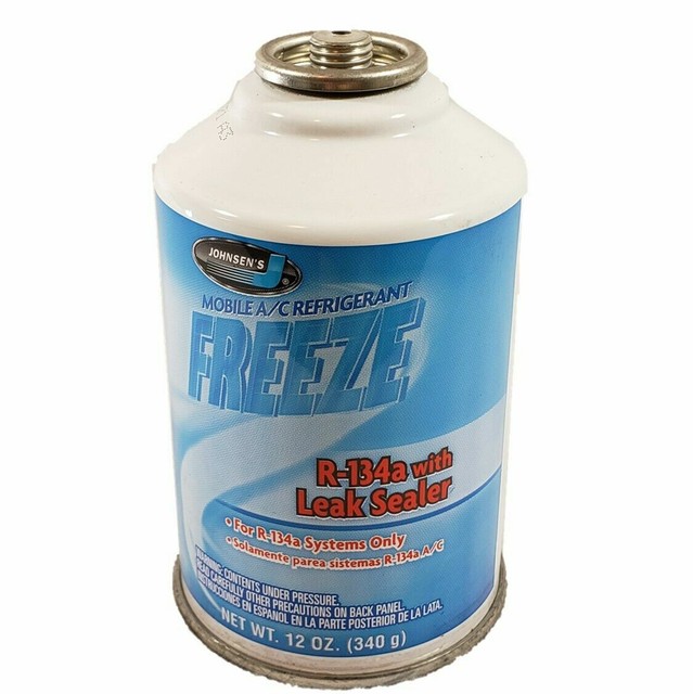 AC Leak Stop With R134a Refrigerant 10oz Red Dye and Lubricant for