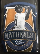 2019 Panini Leather & Lumber Naturals Gold 58/99 Ronald Acuna Jr #N-13 Braves
