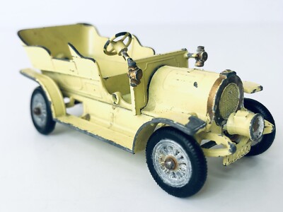 Vintage Models of Yesteryear 1904 Spyker No16 Yellow Made England Vintage Models of Yesteryear 1904 Spyker No16 Yellow Made England