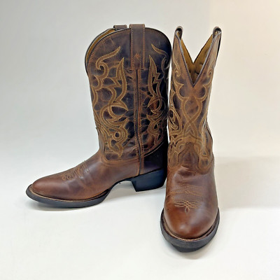 Bottes Western Laredo 11 Maddie R – Femme, Taille 9, Cuir Marron (occasion)