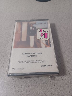 New Sealed Lamont Dozier Cassette Tape ''Lamont'' M&M Records CMM-104EC