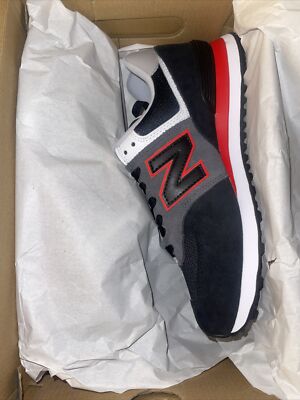 New Balance 574   Black-Graphite