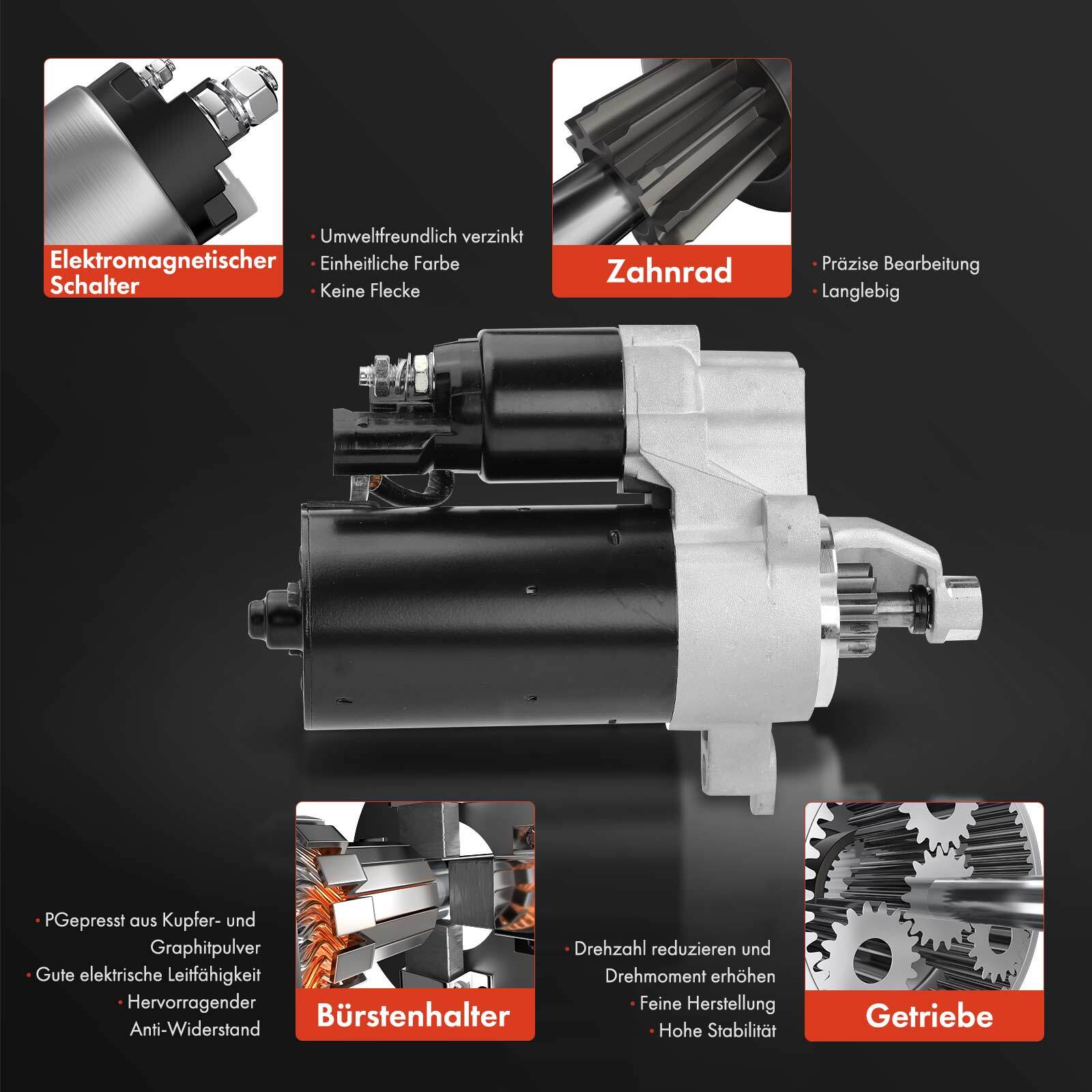 Frankberg Spannrolle Keilrippenriemen - Für Audi VW Porsche Modelle 2007-2018