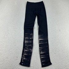 NWOT Free People FP Movement Barely There Leggings Womens XS/S Stretch Black USA