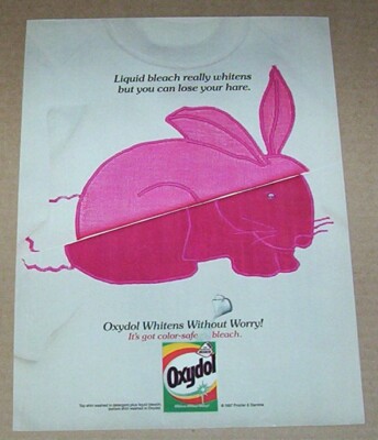 1987 print ad page - OXYDOL Laundry Soap detergent Procter & Gamble advertising
