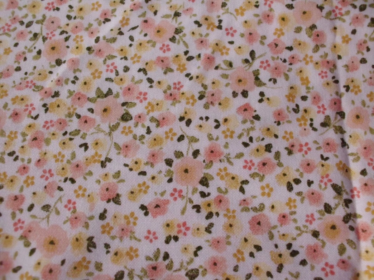 Coupons De Tissu Fleuri Liberty - Coton Rose, Deux Tailles, Parfait Pour Couture Et Créations DIY