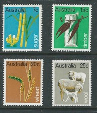 Australia 1969 Primary Industries set of 4 MUH / MNH ASC 476-9