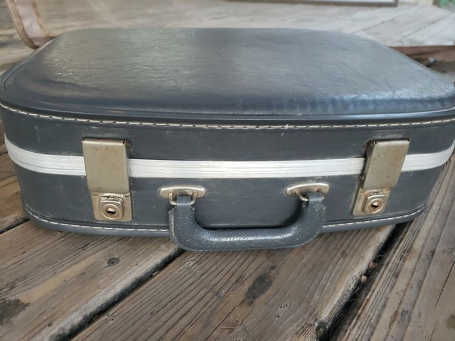 vintage hard case luggage