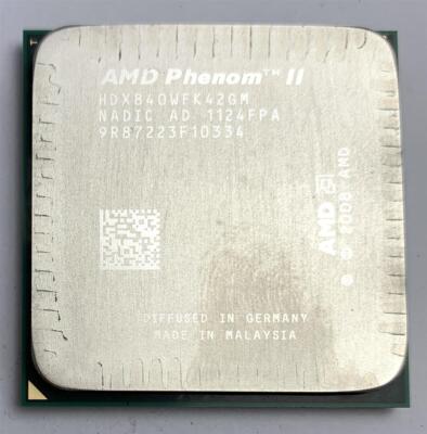 AMD Phenom II X4 840 -4x 3,20GHz Quad-Core AM2+/AM3 CPU/Prozessor(HDX840WFK42GM)