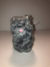American Girl Praline Kitty Cat Plush Animal Toy Gray Tabby Stripes Retired